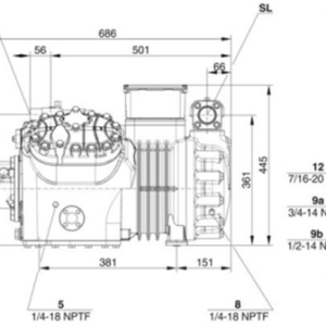 Компрессор Bitzer 4JE-15Y
