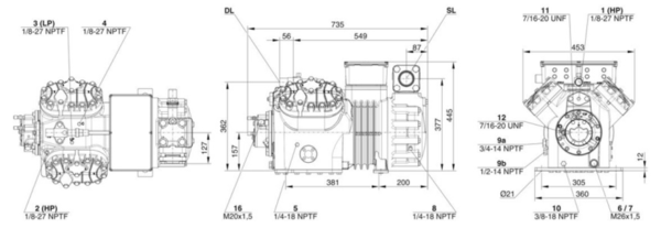 Компрессор Bitzer 4HE-25Y