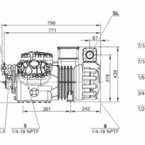 Компрессор Bitzer 6HE-35Y