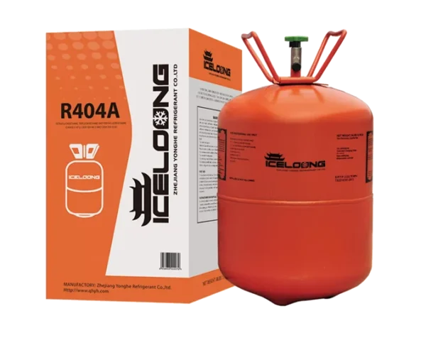 Заводской баллон с оригинальным хладагентом фреон R404A Iceloong (10.9 кг) для коммерческого оборудования